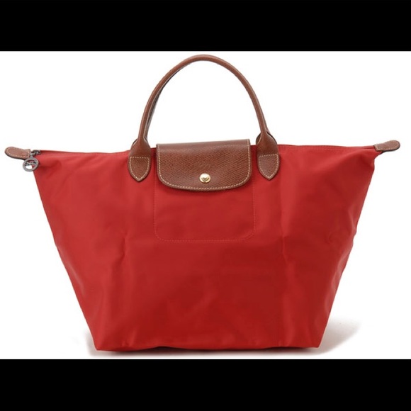 Longchamp Handbags - Longchamp red Le Pilage purse Longchamp Handbags - Longchamp red Le Pilage purse
